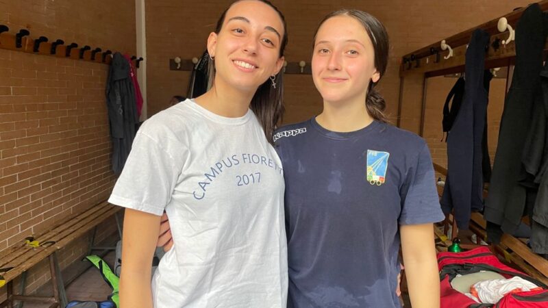 Frascati Scherma, Conti e Giovannelli: “Che bella l’esperienza al ritiro degli azzurrini Under 20”