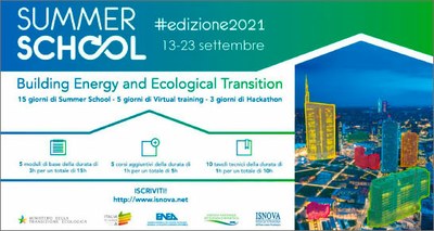 Enea, al via la Summer School sulla transizione ecologica degli edifici