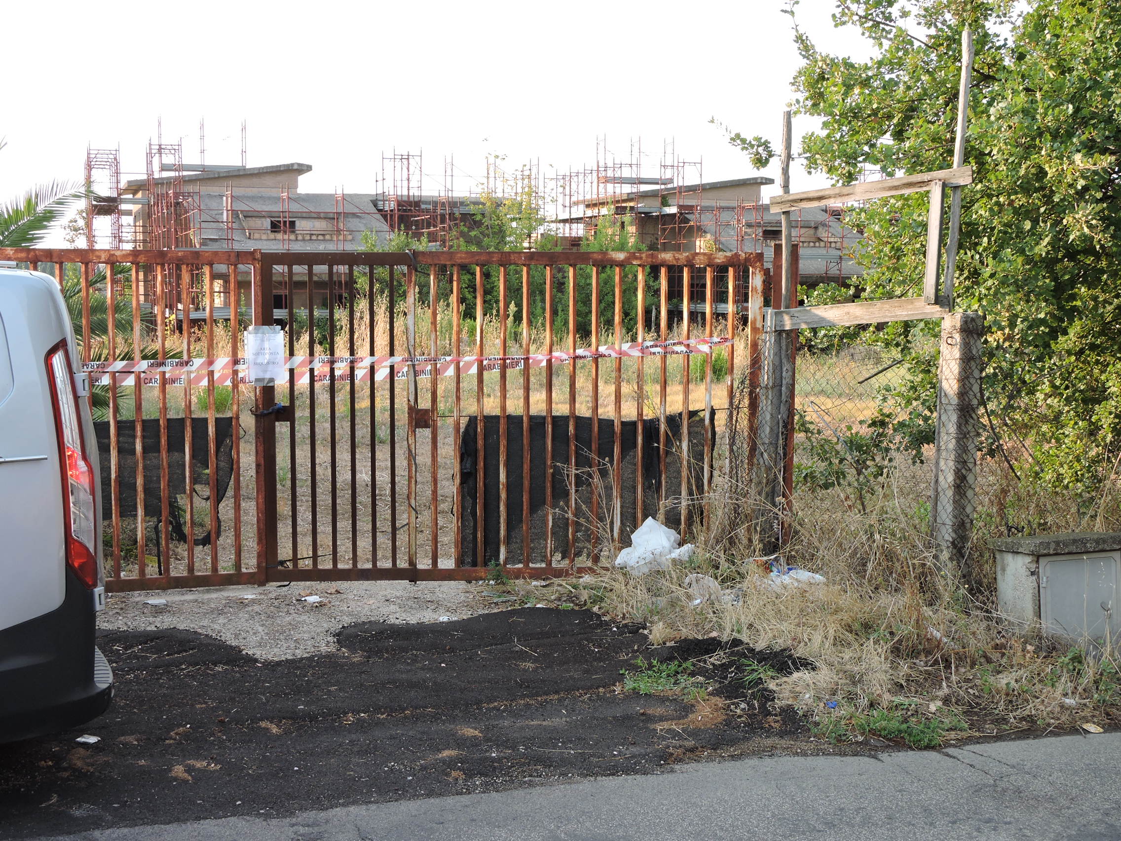 Albano, rinvenuto un cadavere all’interno di un cantiere abbandonato in via Montagnano a Cecchina