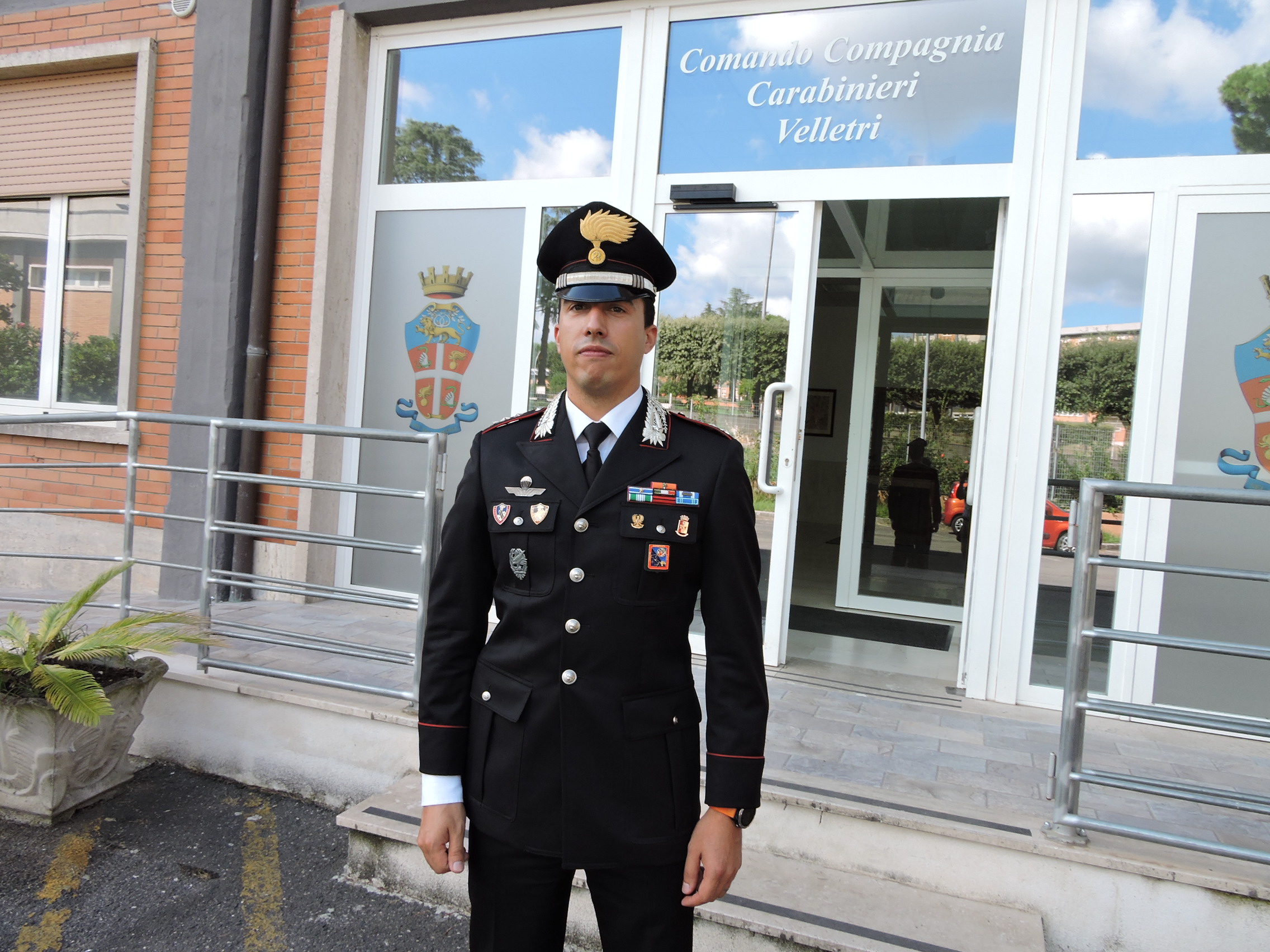 Velletri, si è insediato il nuovo comandante della compagnia dei Carabinieri Andrea Semboloni