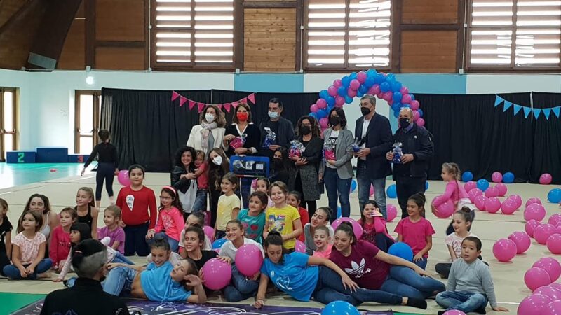 Zagarolo, inaugurato Centro di Ginnastica ritmica al Palazzetto di Valle Martella