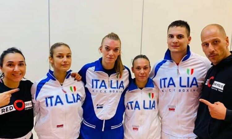 Marino si inchina alla campionessa mondiale Federica Trovalusci e a Gabriele Oliva terzo classificato ai mondiali di kickboxing di Jesolo