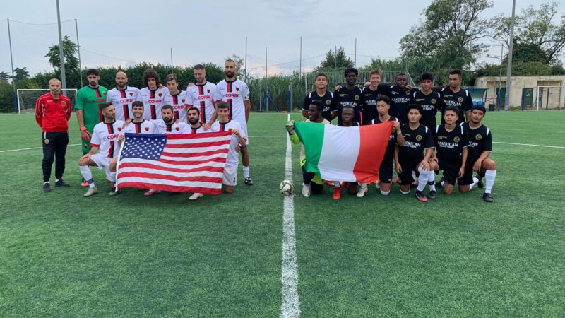 Velletri, Calcio : vittoria per la Vjs contro gli americani del Soccer Scouting Pross nell’amichevole internazionale