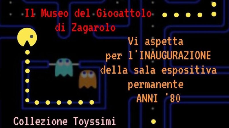 ZAGAROLO, IL MUSEO DEL GIOCATTOLO APRE UNA NUOVA SALA DEDICATA AGLI ANNI 80