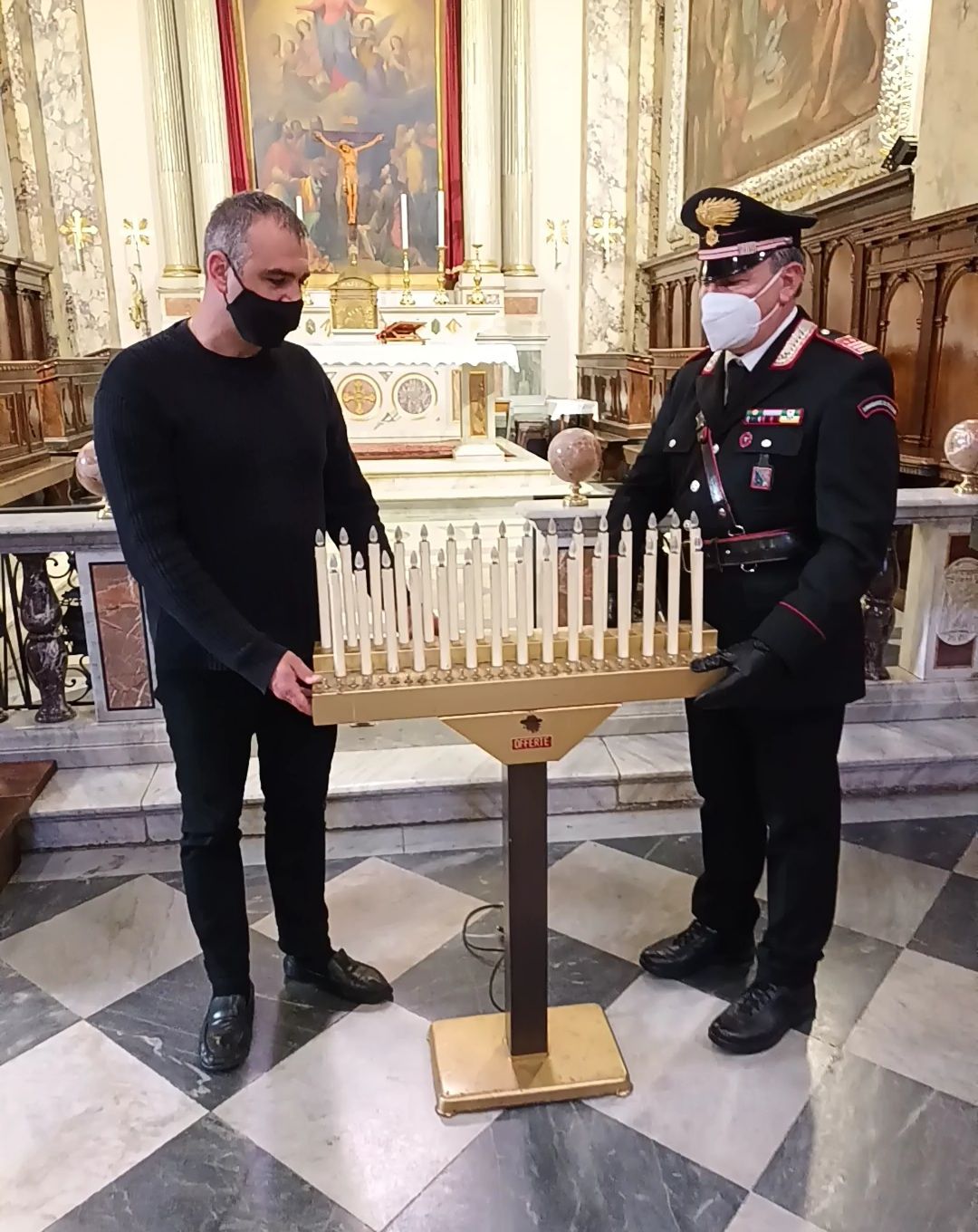 Segni, 40enne ruba candeliere dalla chiesa, arrestato dai Carabinieri