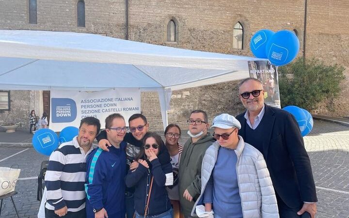 Albano, l’associazione AIPD scende in piazza con la solidarietà per ripartire