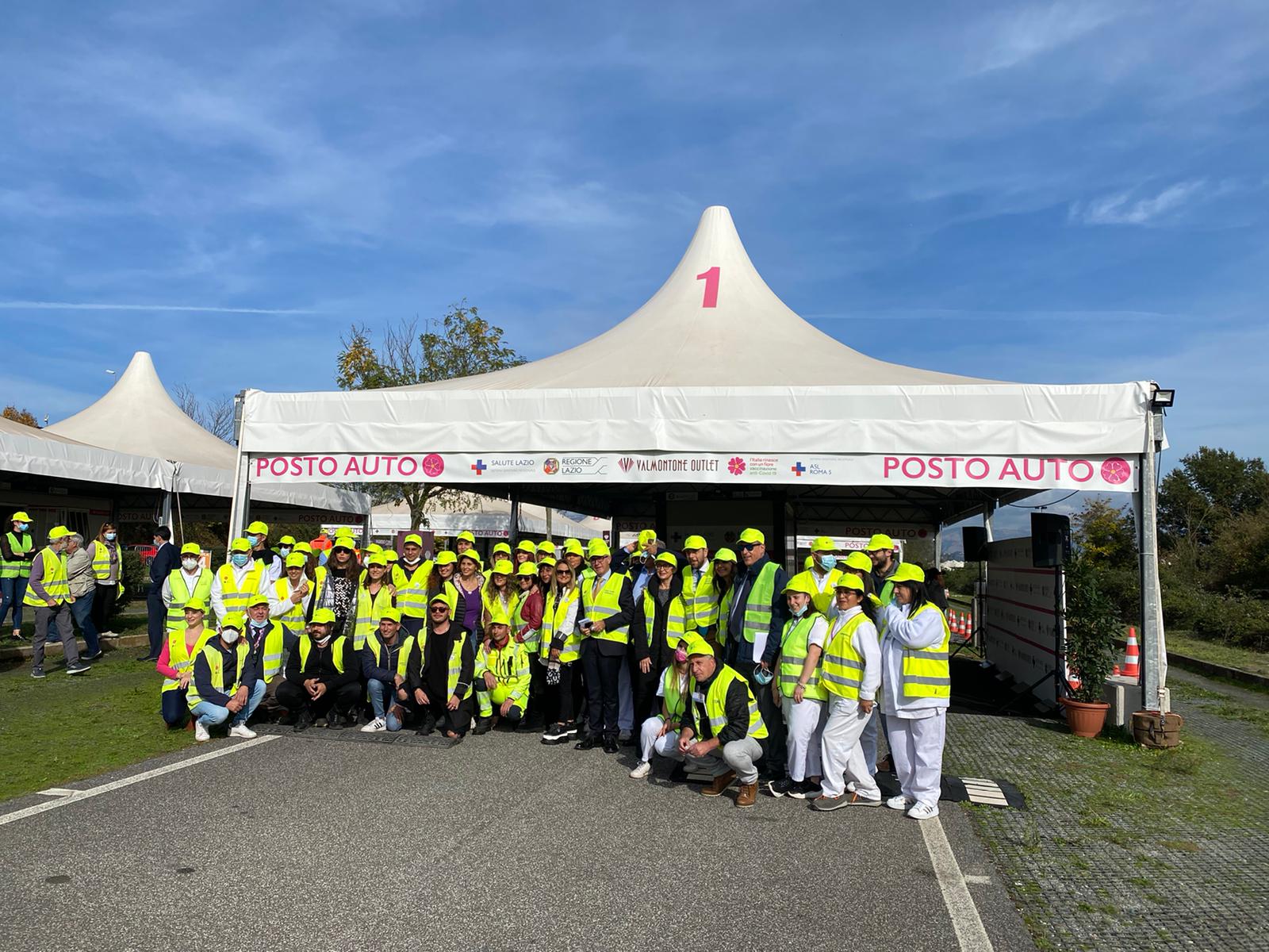 Chiude il Drive a Valmontone, il primo e più grande drive-in vaccinale del Lazio. Un concerto dedicato a tutti gli operatori