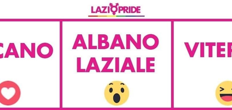 Albano, al via le votazioni sui social  per il Lazio Pride