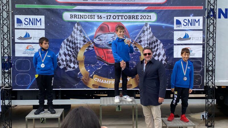 Genzano,  il giovanissimo Andrea Fagiolo ha vinto la finale a Brindisi del Trofeo Next Generetion Powerboat.