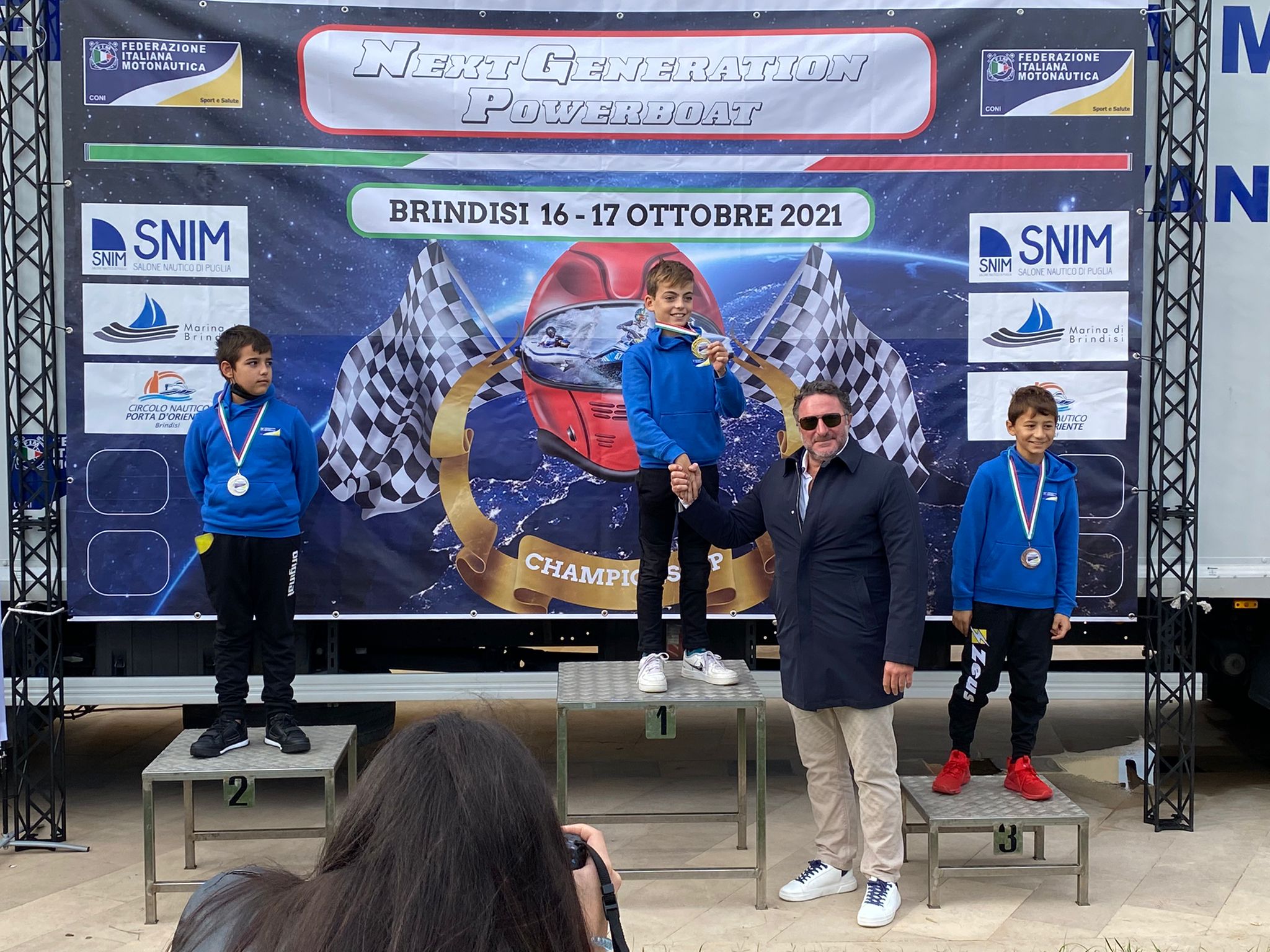 Genzano,  il giovanissimo Andrea Fagiolo ha vinto la finale a Brindisi del Trofeo Next Generetion Powerboat.