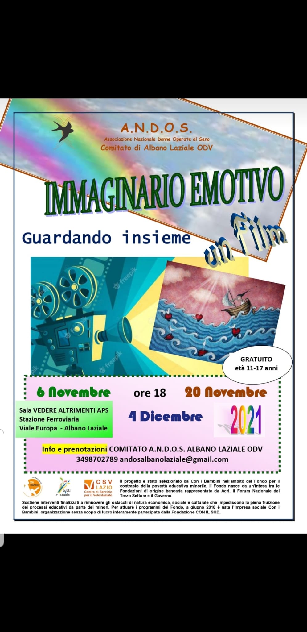 Albano, “immaginario emotivo”: guardiamo insieme un film