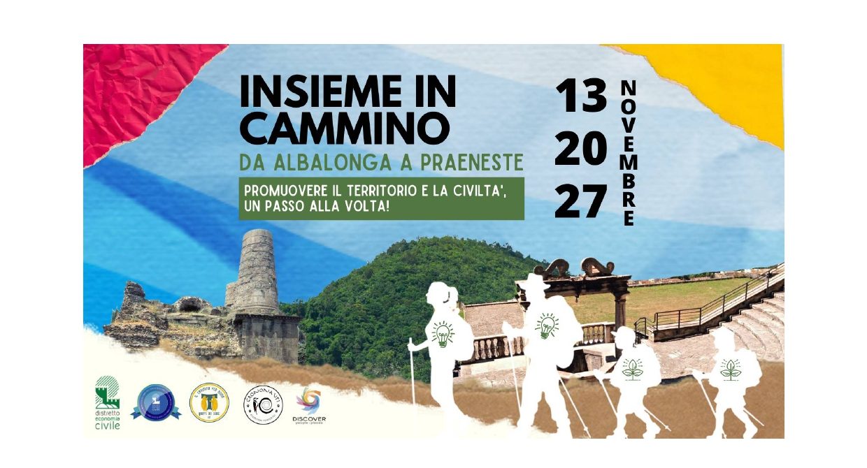 “Insieme in Cammino: da Albalonga a Praeneste” un progetto per unire i territori