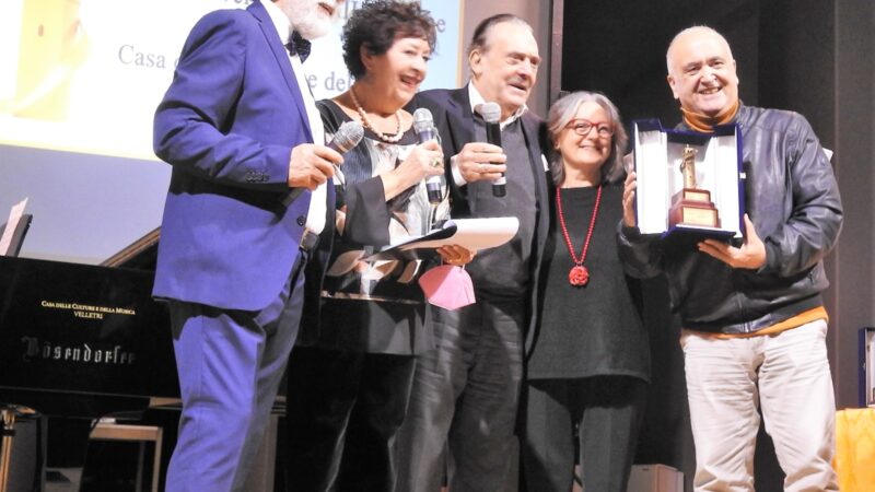 Velletri, grande emozione alla Casa delle Culture con il premio cinematografico “Città  di Velletri”