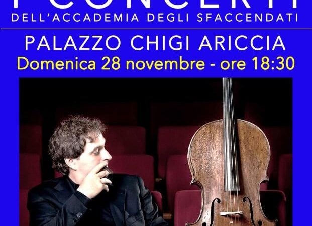 Ariccia, il violoncello di Enrico Bronzi al Palazzo Chigi