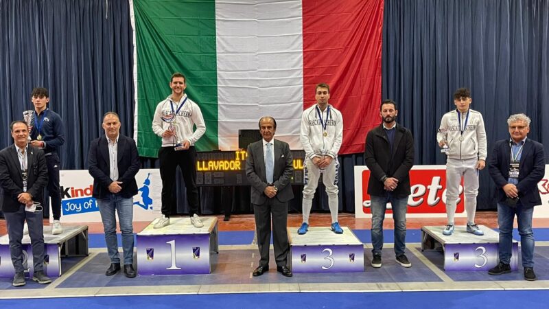 Frascati Scherma, successi di Llavador e Riccardi nella prima prova di qualificazione Assoluti