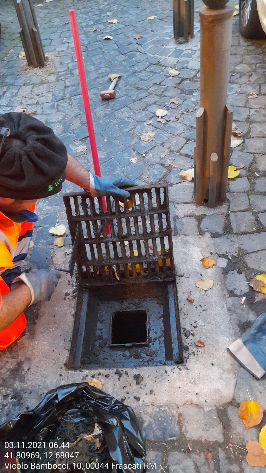 Frascati, pulite nei giorni scorsi le principali caditoie del centro urbano. Adesso gli interventi si spostano in periferia