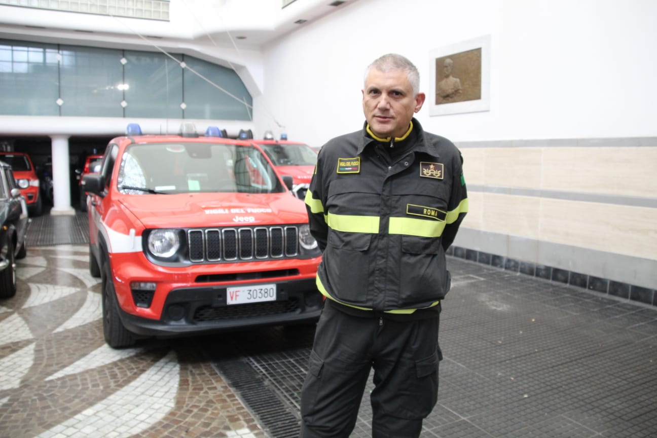 Roma, incontro del comandante provinciale dei vigili del fuoco con l’ufficio stampa