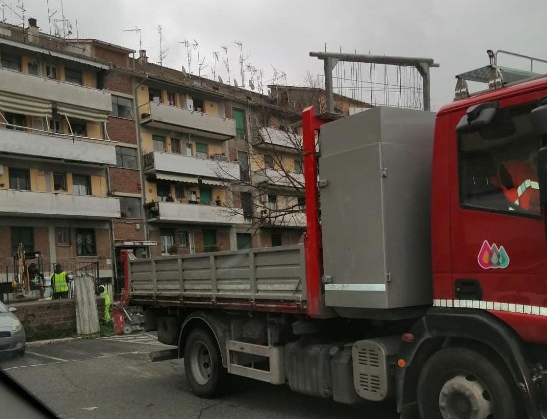 Velletri, perdita di gas in via Ettore Moresi