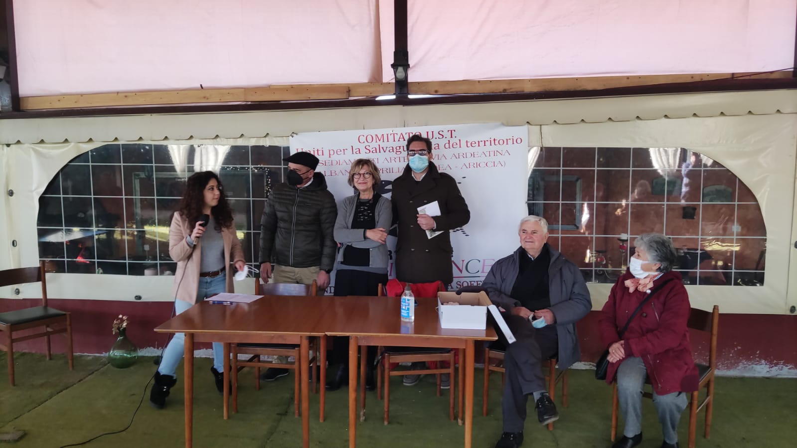 Ardea, assemblea cittadina in via Ardeatina,  con la presidente del XI Municipio Titti Di Salvo