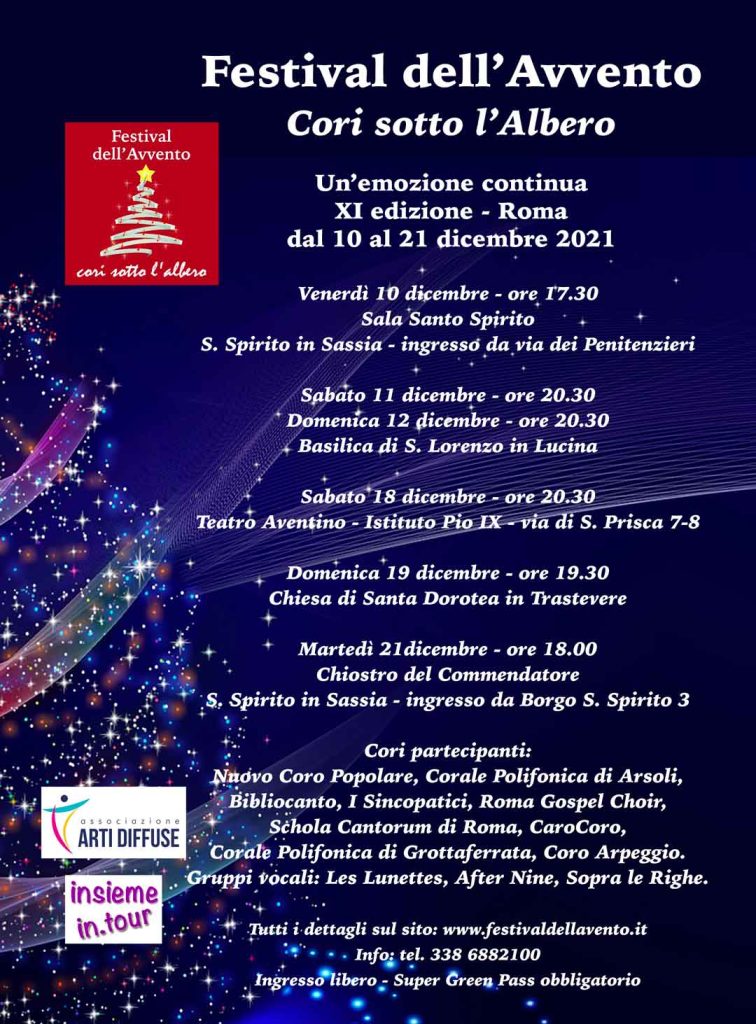 Festival dell’Avvento: Cori sotto l’Albero