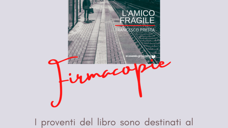 Firmacopie Frascati, 30 Dicembre a sostegno del progetto Colors For Kids