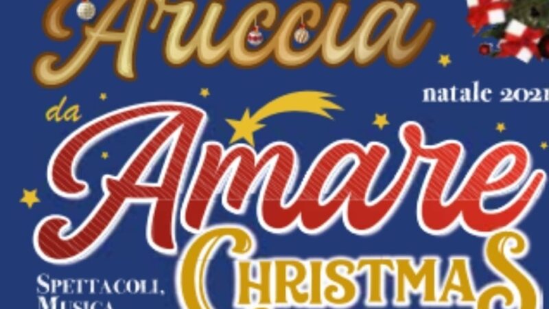 Eventi, torna la manifestazione “Ariccia da Amare Christmas” per vivere al meglio il periodo natalizio