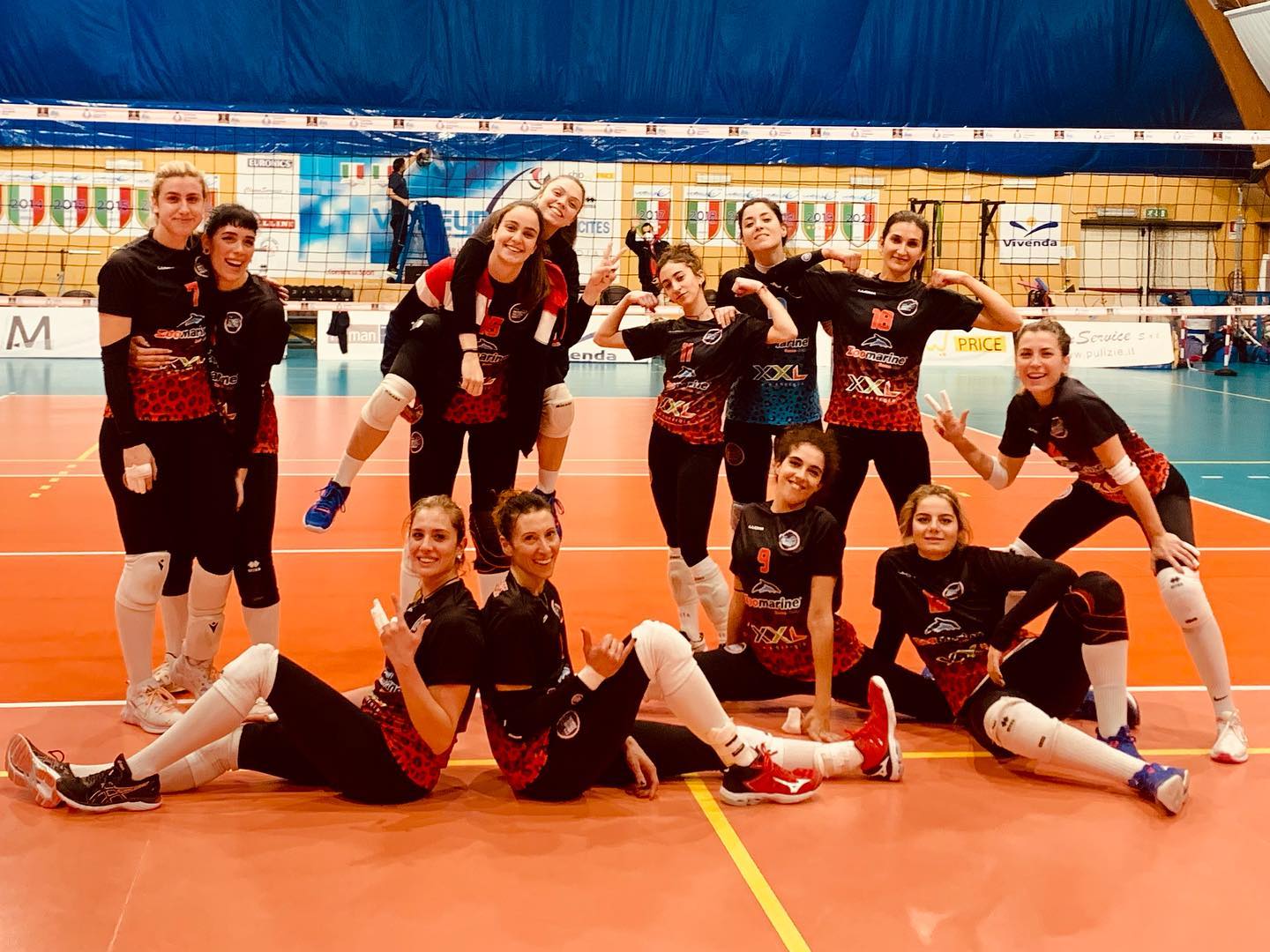 United Volley Pomezia (B1/f), coach Nulli Moroni: “Questa squadra è una sorpresa continua”