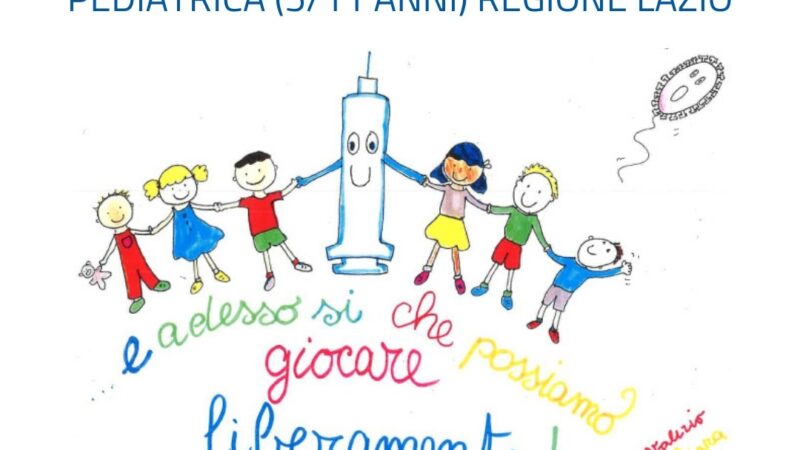 Covid, aperte prenotazioni vaccinazioni pediatriche dal 13 dicembre