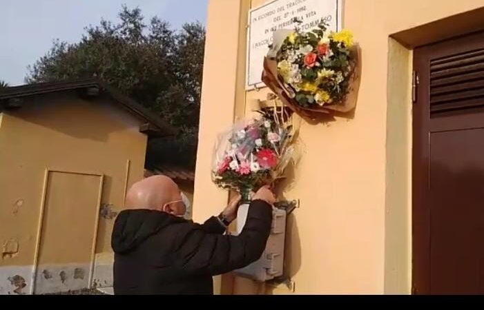 Velletri, cerimonia di commemorazione per le vittime dell’incidente ferroviario di Casabianca