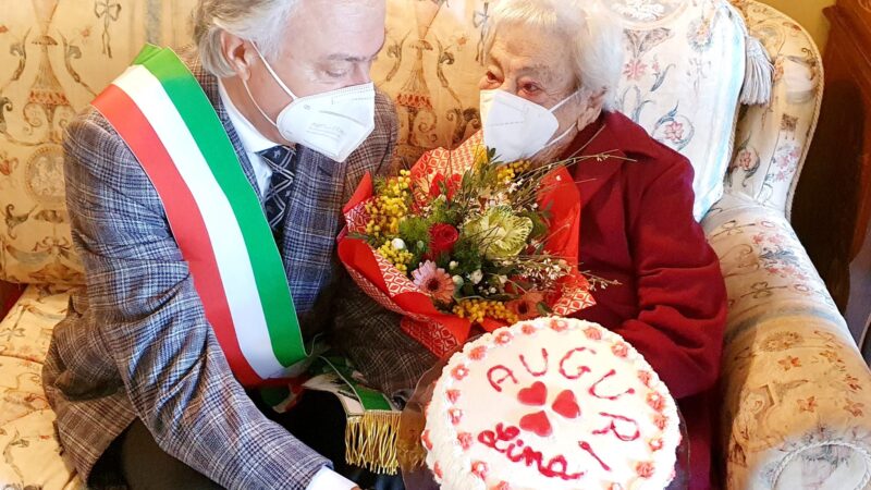 Marino, auguri a Rosalia per i suoi 101 anni