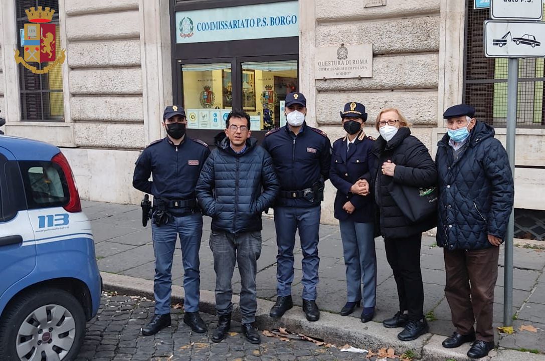 Roma, Michele Quacquerelli è stato ritrovato dalla Polizia