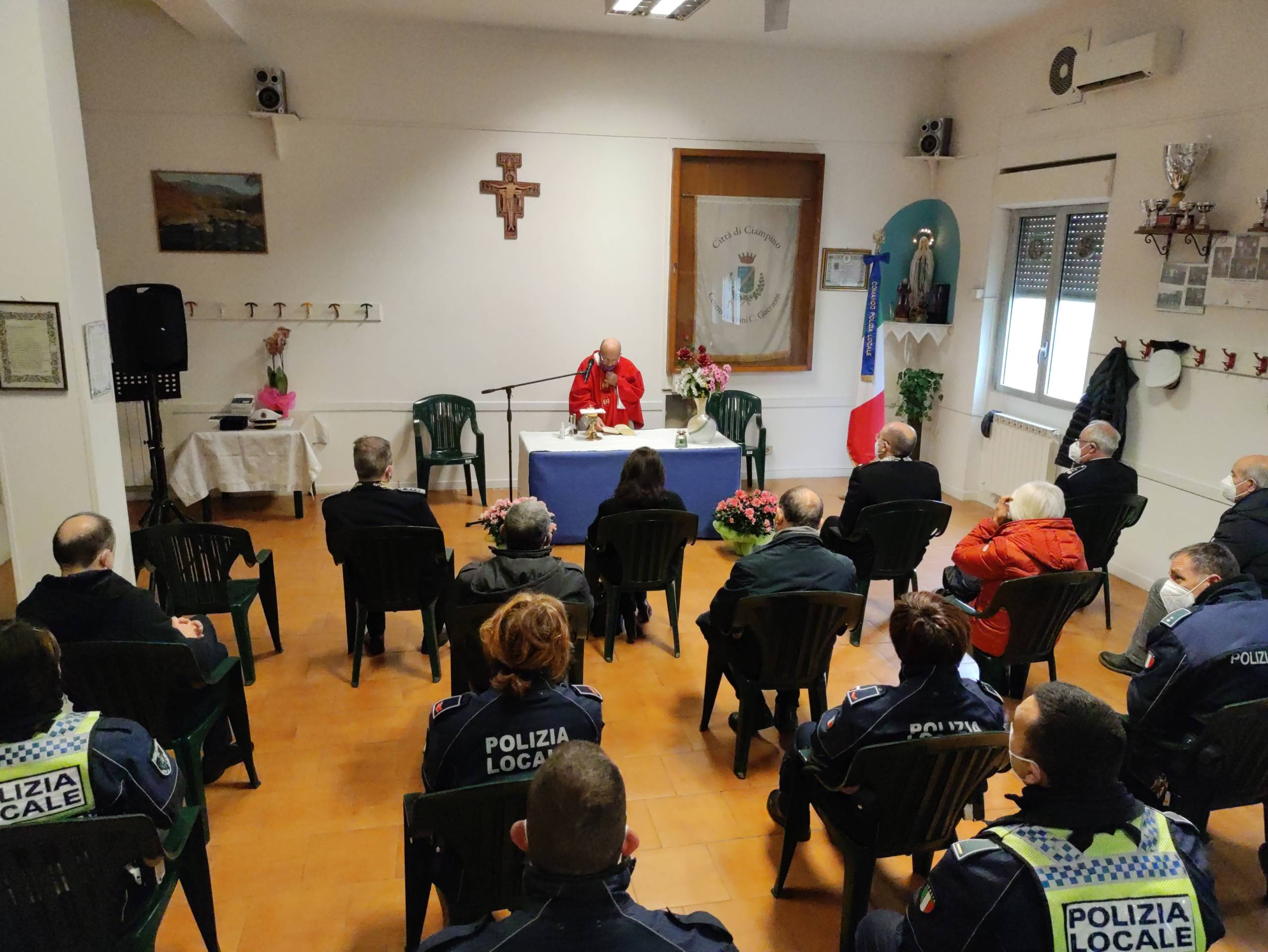 Polizia locale di Ciampino: San Sebastiano 2022 dedicato agli appartenenti alle forze di polizia scomparsi per la pandemia