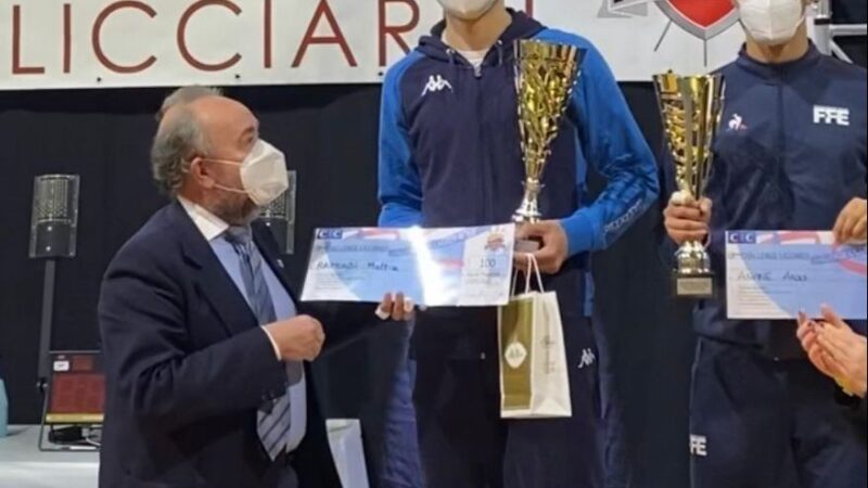 Frascati Scherma: Raimondi terzo in Coppa del Mondo Under 20, Franzoni vince a squadre