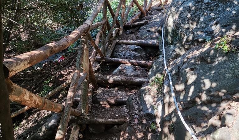 Nemi, continuano i lavori nella seconda parte del sentiero che dall’Eremo di San Michele conduce al centro storico