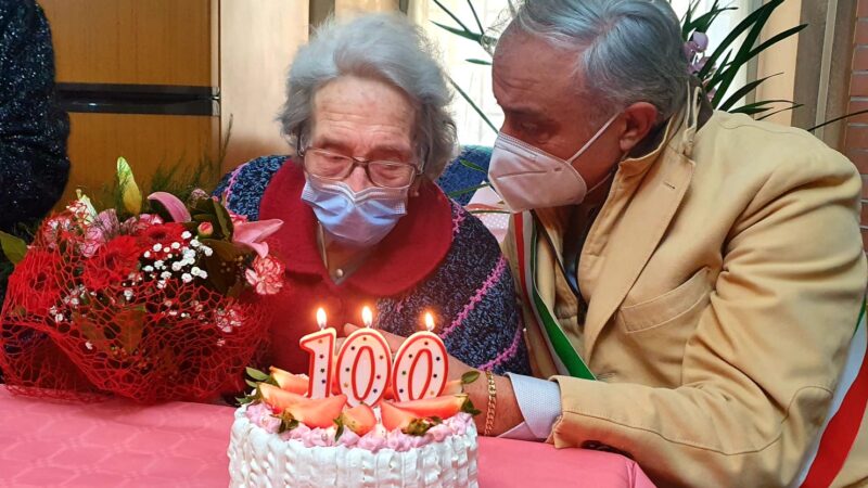 Marino, tanti auguri alla centenaria nonna Iole