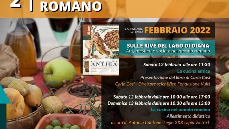 Nemi, weekend con la cucina del mondo romano al Museo delle Navi Romane