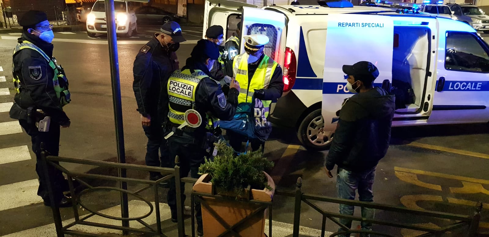 Rocca di Papa, controlli della polizia locale fino a tarda notte