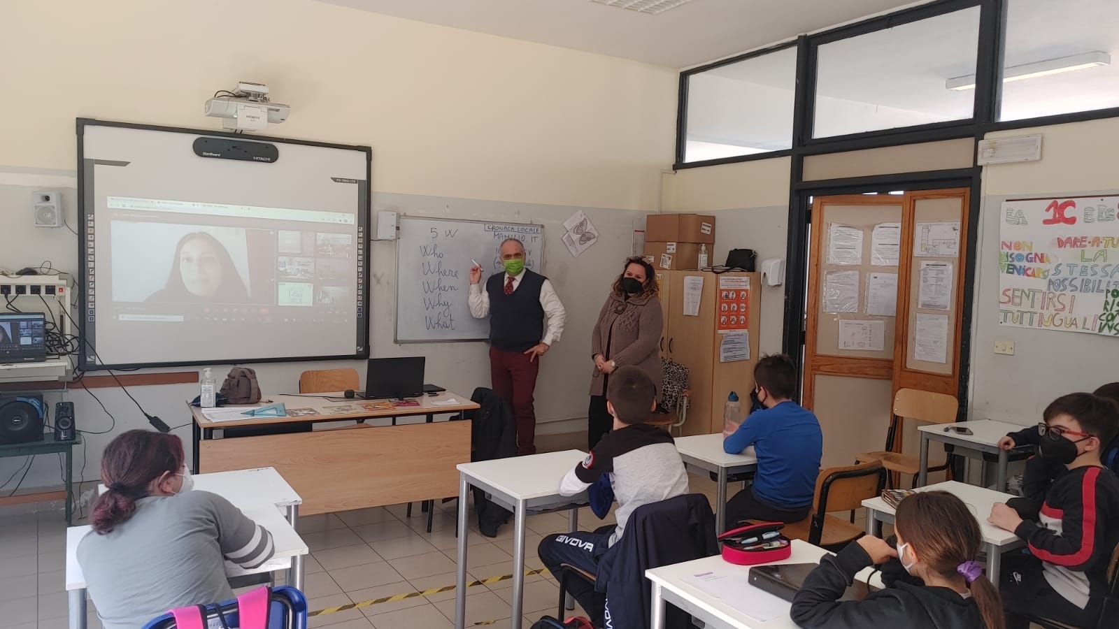 Genzano, grande successo alla scuola Garibaldi per l’incontro con i giornalisti del territorio. Presente anche Info