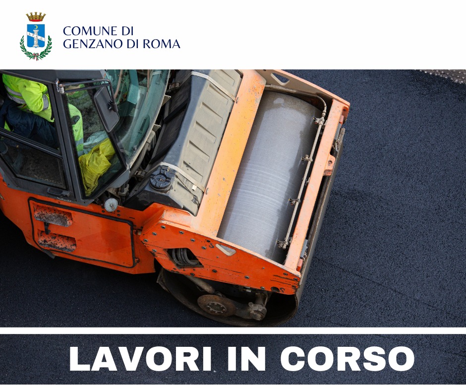 Genzano, strada provinciale  99/b Castellaccio Carano – Landi: oggi lavori in corso