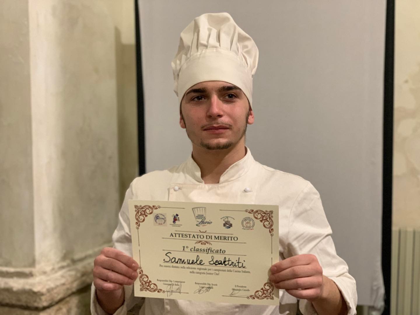 Frascati, studente dell’Alberghiero Pantaleoni vince le selezioni per i campionati di cucina italiana