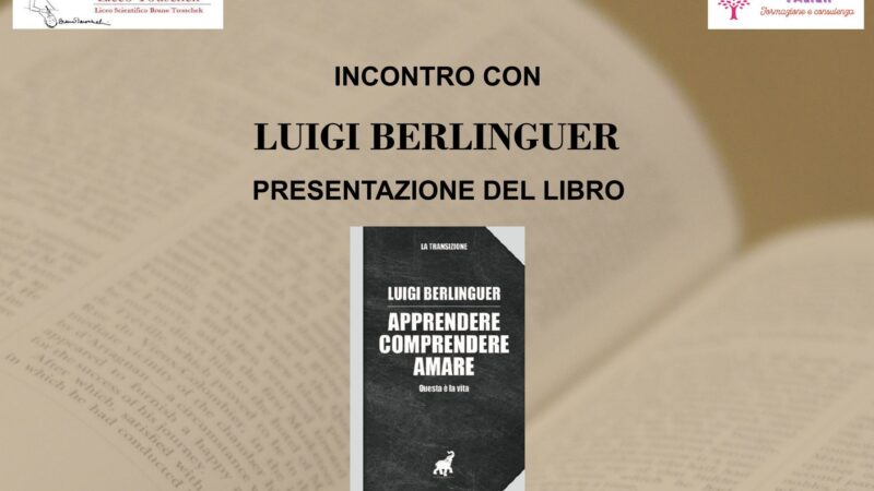 Grottaferrata, al liceo Touschek il prof. Berlinguer incontra dirigenti scolastici, docenti e cittadini