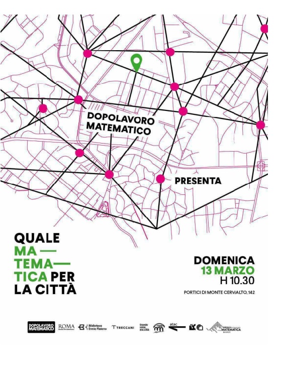 Roma, Domenica 13 Marzo laboratori per il Dopolavoro Matematico