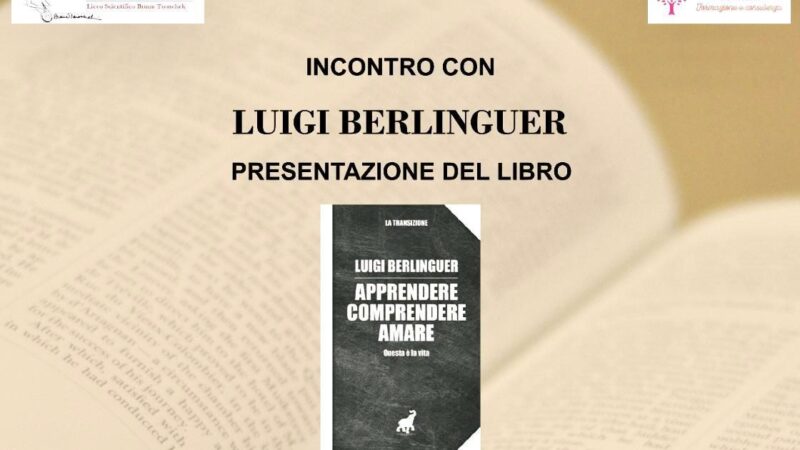 Grottaferrata, “Apprendere, comprendere e amare. Questa è la vita” verrà presentato al liceo Touschek