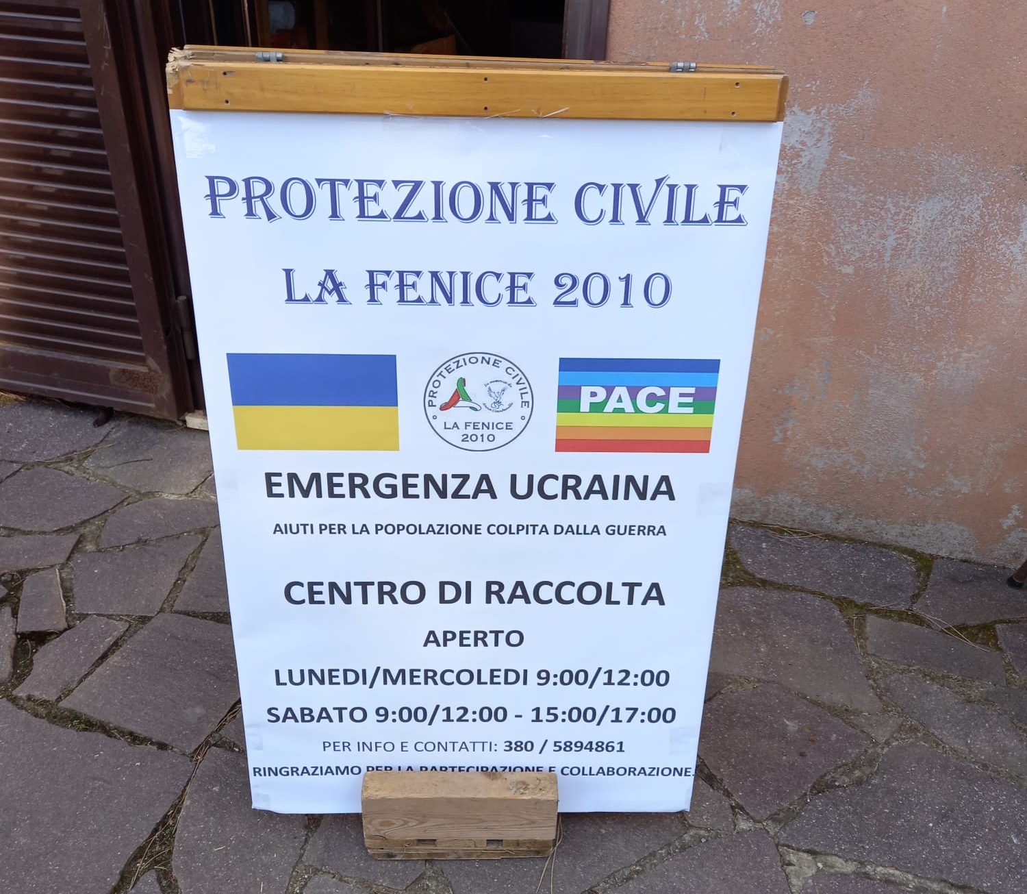 Ariccia, raccolta beni prima necessità per la popolazione ucraina