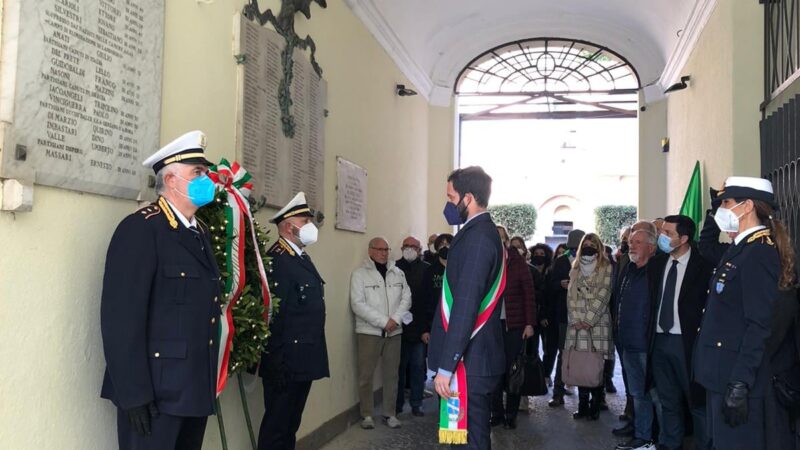 Genzano, commemorazione eccidio fosse ardeatine