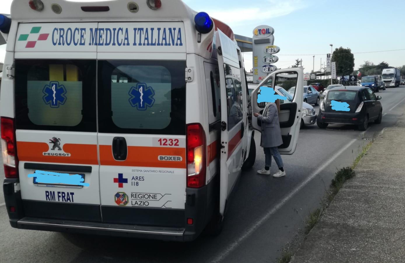 Albano, mega tamponamento in località Pavona. Nessun ferito grave