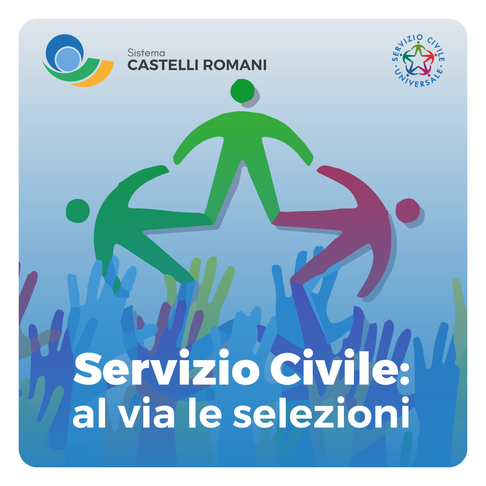 Al via le selezioni di Servizio Civile nel sistema Castelli Romani a fine marzo le selezioni dei volontari