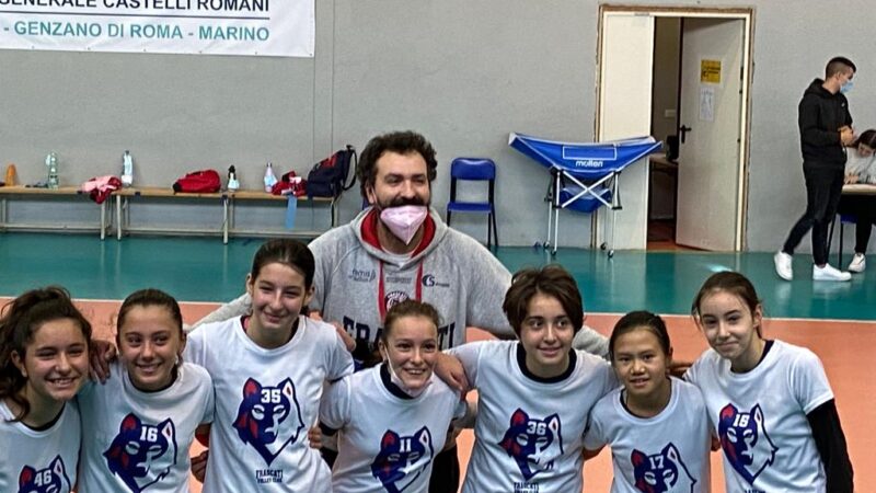 Volley Club Frascati, De Gregorio e l’Under 13 femminile promozionale: “Una bella sorpresa”