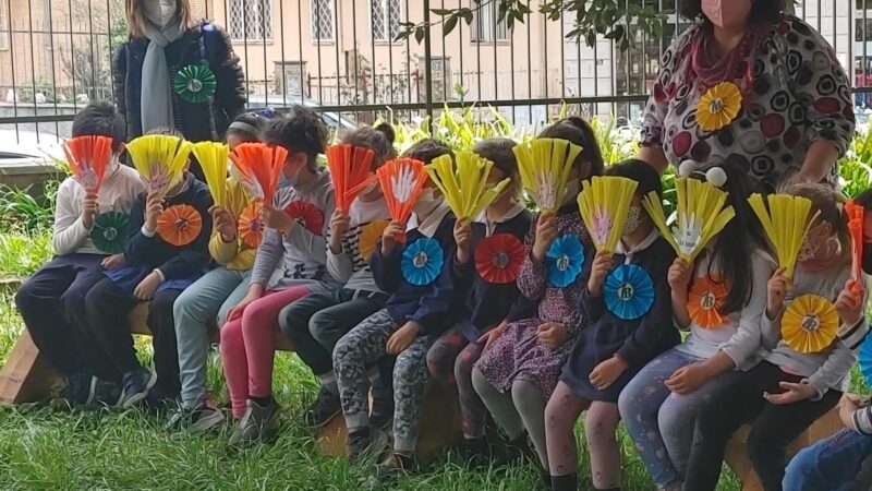 Genzano, inaugurate le aule esterne nel Parco della scuola De Amicis