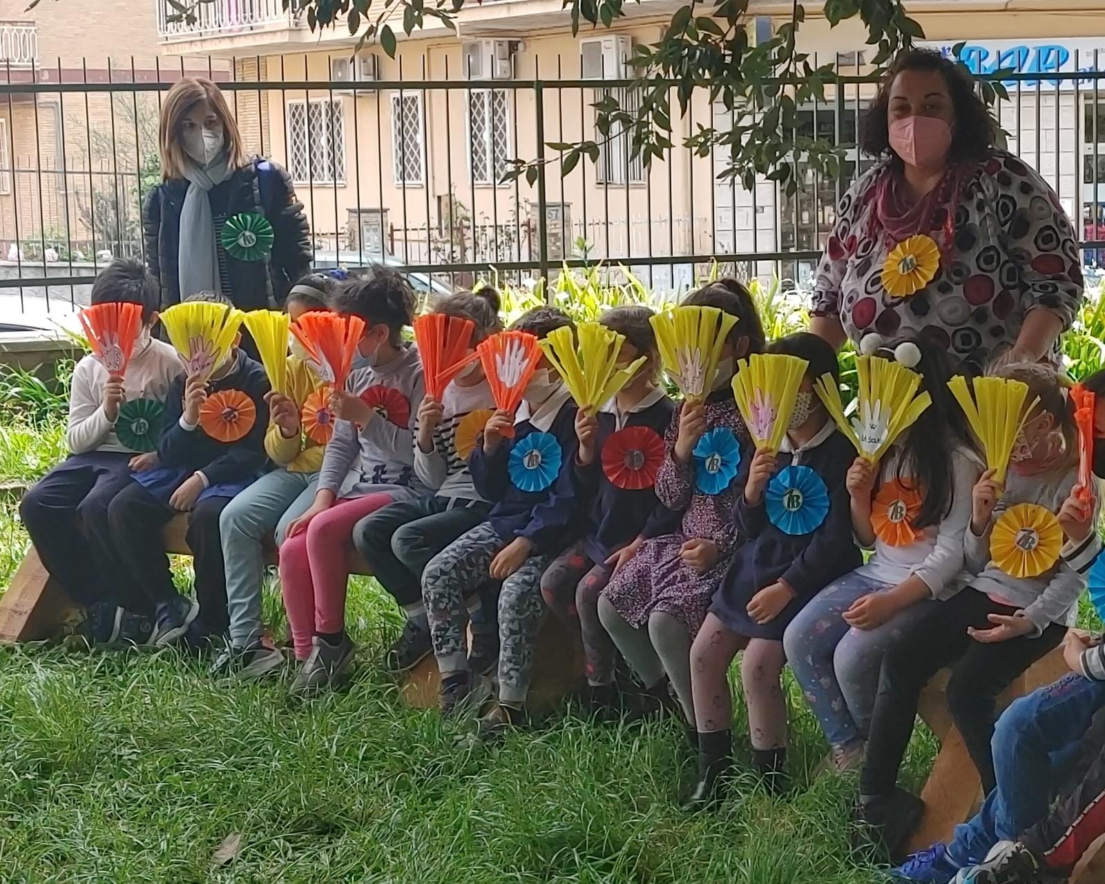 Genzano, inaugurate le aule esterne nel Parco della scuola De Amicis